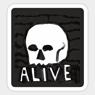 Alive Sticker